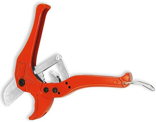 Pvc Pipe Cutter Pliers Tool Ratcheting Light In Weight And Easy To Carry Locks Closed Position For Extra Safety Design Blade Rachet Handle