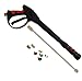 Apache 99023802 4000 PSI Pressure Washer Gun Kit with Male Metric Adapters & Quick Disconnect Spray Tips primary