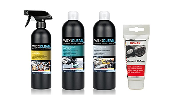 Vehículo Cuidado Juego – wico – Clean – Limpiador llantas ...