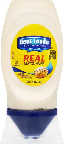 BEST FOODS REAL MAYONNAISE SQUEEZE GLUTEN FREE 5.5 OZ