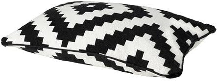 Amazon Com Ikea Cushion Cover White Black Home Kitchen