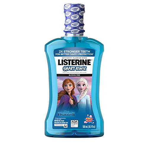 Listerine Smart Rinse Kids AlcoholFree Anticavity Fluoride Mouthwash