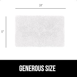Gorilla Grip The Original Bath Rug 24x17, Thick