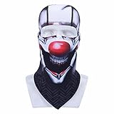Balaclava Clown Mask - Original Hand Painted Motorcycling Cycling Full Face Head Hood