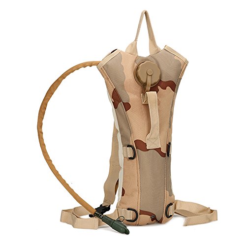 YingTech Hydration Backpack Pack with 3L Water Bladder for One Day Outdoor Climbing Hiking Hunting Climbing Running and Hiking (DCU Camo)