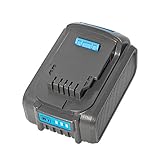 LiBatter 20V MAX 6.0Ah Lithium Ion Premium Battery Compatible with DEWALT DCB204 DCB205 DCB206 DCB205-2 DCB200 DCB180 DCD985B DCD771C2 DCS355D1 DCD790B (1 pack)