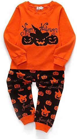 Boys Pyjamas Set Kids Long Sleeve Pjs Outfit Animal Printing Nightwear Bottom Top Set