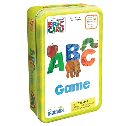 Briarpatch The World of Eric Carle ABC Game Tin, Multi/None (01282) Medium