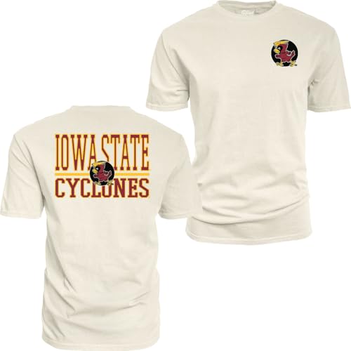 Iowa State Cyclones NCAA Officially Licensed T-Shirt Ringspun Front/Back Mascot…