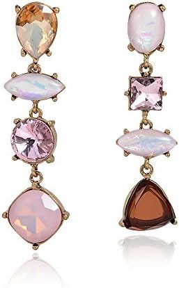 Teniu Womens Drop Dangle Earrings Fashion Vintage Hook Earrings Crystal Diamond Stud Earrings for Women