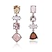 Teniu Vintage Fashion Tassel Earrings Crystal Drop Earrings Diamond Cubic Zirconia Earrings Dangle Earrings For Sensitive Ears
