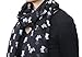 Little Terrier Scottish Scottie Westie Dog Animal Motif Print Scarf Black And White