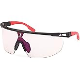Adidas Sport Sunglasses SP 0095 02L Matte Black/Dark Red 0mm