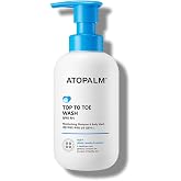 ATOPALM Top to Toe Baby Wash &amp; Shampoo, Sulfate-Free, pH Balanced, Head to Toe Bath, 10.1 Fl Oz, 300ml