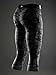 DRSKIN] Tight 3/4 Compression Pants Base Layer Running Pants Men (XL, MBB811)