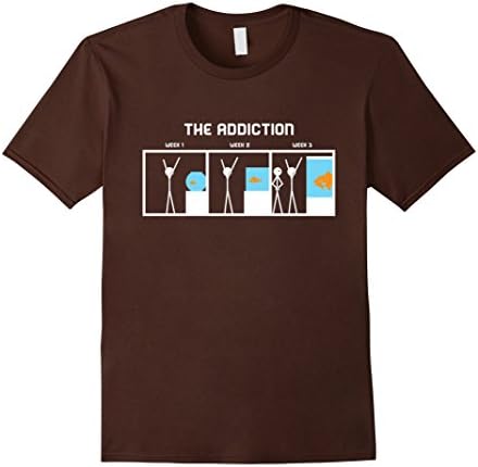 Mens Aquarium shirt | The addiction Medium Brown