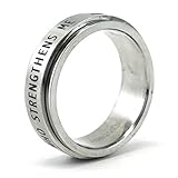 Phil 4:13 I Can Do All Things through Christ Spinner Ring