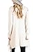 HOTAPEI Women's Casual Long Sleeve Cowl Neck Fringe Loose Tunic Top Blouse