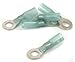 Forney 54812 Connector Ring Terminal, Heat Shrink, 1/4-Inch Stud, 14 thru 16 AWG