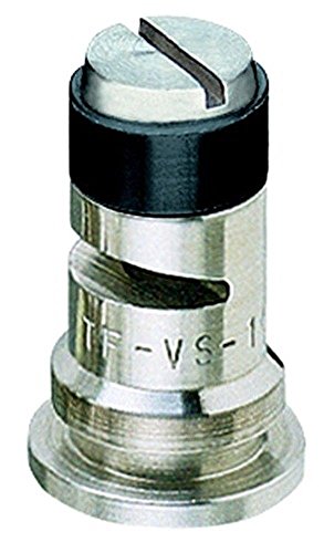TeeJet TF-VS10 Turbo Floodjet Spray Tip, 1.00-2.00 GPM, 10-40 psi, Stainless Steel - Black