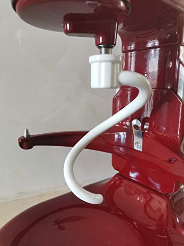 Spiral Coated Metal Dough Hook - Fits Kitchenaid Stand Mixer Bowl-Lift Models