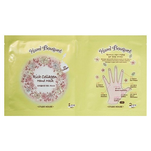 Etude House Hand Bouquet Rich Collagen Hand Mask 5 pairs