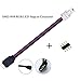 Kabenjee 10X SMD5050 RGB LED Strip Light 4 pin Quick Connector,RGB LED Tape Light Snap Down Connector-RGB LED 4 pin Strip to Power Adaptor with Solderlesss Clamps(10pcs/Pack)