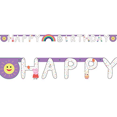 (PKT) Child Peppa Pig HB Letter Banner (2.1m) - Dinosaur