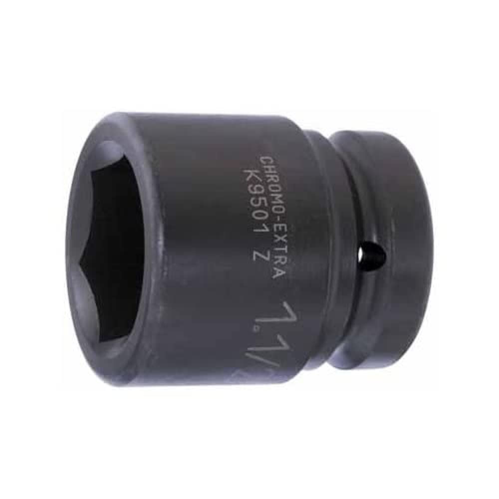Bahco K9501Z-1 6 Edge Hexagon Socket, Black, 1-Inch