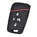 Silicone Car Key Case For Volkswagen VW Tiguan Passat Golf Alltrack 2018 2019 2020 Cover Keyless Remote Fob Shell Skin Holder 4 Button