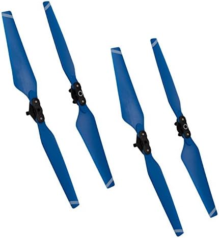 DJI Spark Set of 4 of Quick Release Props Folding Propellers Propeller Blades … (Blue)