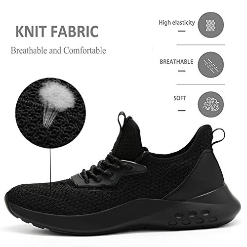 Mens Walking Shoes Fashion Sneaker Running Tennis Outdoor Lightweight Breathable Athletic Shoes - Thumbnail 2