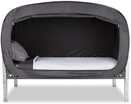 Privacy Pop Bed Tent (Twin) - Black