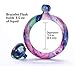 PARTYNow Premium Bracelet Flasks for Liquor for Women | 3.5 Ounce | Best 21st Birthday for Her | Awesome Colorful Party Boozy Alcohol Bracelet Flask and Funnel Bangle Festival Accessories by Infinibe