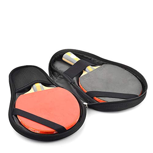 image for CM Table Tennis Racket Case Cover Ping Pong Paddle Carry Bag with Ball