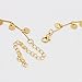 Boosic Bohemian Gold Tone Disc Drop Choker Necklace Minimalist Jewelry For Women