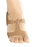 Modern Dance Foot Thong / Half Sole Lyrical Sandal in Suede