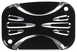 Arlen Ness Front Brake Master Cylinder Cover - Deep Cut - Black 03-455