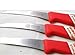3PC CARVING KNIFE PLASTIC KNIVES FOOD FRUIT VEGETABLE KITCHENWARE ART TOOL