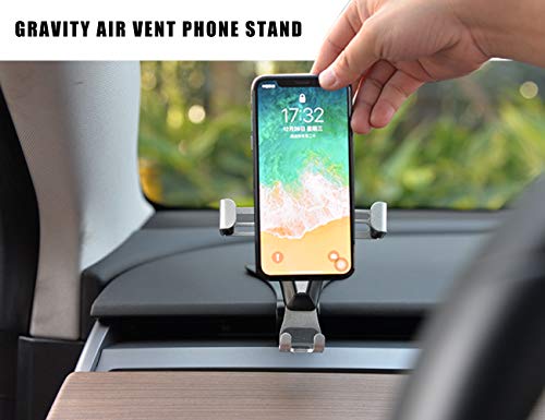 Topfit Model 3 Dashboard Cell Phone Holder, Car Phone Mount with Stable Clip Base Compatible Tesla Model 3 - Thumbnail 3