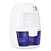 hysure Portable Mini Dehumidifier, Deshumidificador, Bathroom Dehumidifier Electric for Bedroom, Baby Room, Home, Crawl Space, RV, White