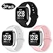 Sport Band Compatible Fitbit Versa, Kmasic Soft Silicone Strap Replacement Wristband Fitbit Versa Smart Fitness Watch, Small