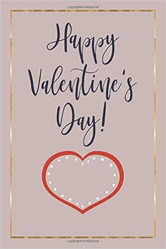 Happy Valentine S Day Dot Grid Journal Notebook Greeting Card