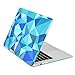 TOP CASE - Air 13-Inch Geometric Abstract Art Pattern Rubberized Hard Case for MacBook Air 13