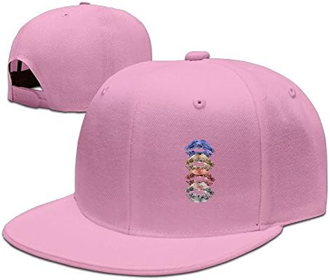 Cool Hatsnapback Four Lips colorful Flat-Along Fashion Cap