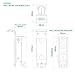 FLEXSON AAV-FLXP1WB1011 Wall Bracket for Play:1 SONOS Speakers, Single, White