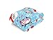 Christmas Holiday Time Plush Throw (Blue) Bears & Penguins