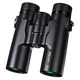 AUCEE 10x42 Binoculars for Adults, Professional HD Compact Waterproof and Fogproof Binoculars for Bird Watching Hiking Travel Stargazing Hunting Concerts Sports-BAK4 Prism FMC Lens with Carrying Bag
