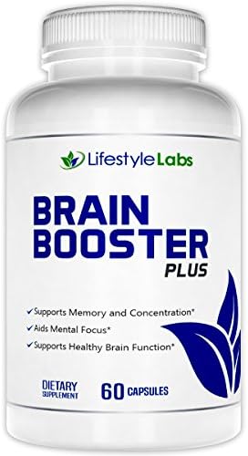 Potent Brain Booster Supplement - Supports Memory, Clarity & Focus - Contains Ginkgo Biloba