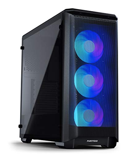 PHANTEKS Eclipse P400A Midi-Tower, Tempered Glass, Drgb – Black